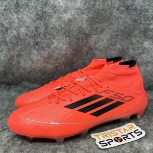 Adidas F50 Elite Mid FG Soccer Cleats Womens Sz 10 Mens Sz 9 Vivid Horizon